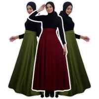 Rok Payung Panjang Wanita Rok Lebar