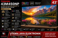 TV LED UHD QUANTUM DOT TOSHIBA 43M450NP - QLED SERIES 43 INCH SMART TV