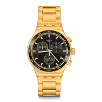 Swatch Irony 金屬Chrono系列手錶 IN THE BLACK (43mm) 男錶 女錶 手錶 瑞士錶 錶