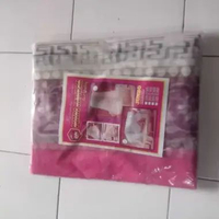LC - Kelambu Kotak Gantung Jumbo 200x200 Motif Bunga SB Tebal | Kelambu Tempel Anti Nyamuk Elegan | 