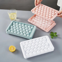 1 Pc 33 Ice Boll Hockey PP Mold Frozen Whiskey Ball Popsicle Ice Cube Tray Box Lollipop Making Gifts Kitchen Tools Accessories