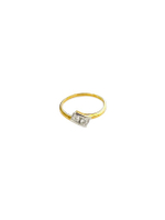 เเหวนเพชร Madam Classic รุ่น RG2025YG49 สี YELLOW-GOLD