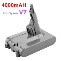 New For Dyson 21.6V 4000mAh Li-lon Rechargeable Battery For Dyson V7 Battery Animal Pro Vacuum Cleaner Replacement battery