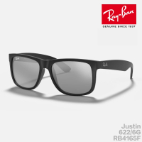【RayBan 雷朋】太陽眼鏡 Justin RB4165F 622/6G 58mm(大鏡片設計 墨鏡 抗紫外線 抗uv 原廠公司貨)