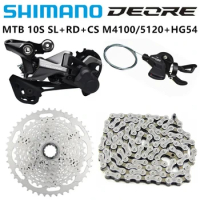 SHIMANO DEORE M4100/M5120 MTB 10/20 Speed SL RD Bicycle Transmission CN-HG54 Chain CS 11-42T/11/46T Transmission Kit Original