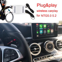 CarPlay Wireless for Mercedes Benz C-Class W205 &amp; GLC 2015-2018 NTG5.0 NTG5.2 Android Auto Mirror Link AirPlay