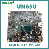 UN65U with i3 i5 i7-7th Gen CPU UMA DDR4 Mainboard For ASUS VivoMini UN65 UN65H UN65U Commercial Computer Motherboard