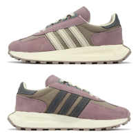 adidas 休閒鞋 Retropy E5 藕紫 棕 男鞋 女鞋 BOOST 麂皮 三葉草 愛迪達 HQ6459