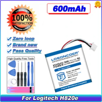 LOSONCOER 533-000095 600mAh Battery For Logitech H820e