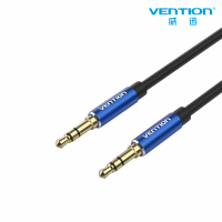【VENTION 威迅】3.5mm 公對公音頻線 3M-藍色(鋁合金款/BAX系列)