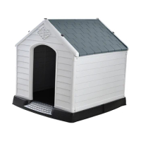 Plastic Warm Kennel Rainproof Outdoor Medium and Large Dog House Golden Retriever Dog Cage Dog House Sun Protection Dog Supplie