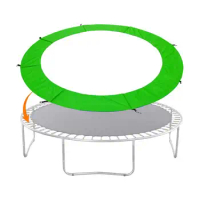 Trampoline Safety Pad Mat Accessories Trampoline Safety Pad Round Spring Protection Cover Water-Resistant Pad 8ft/10ft