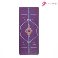 Liforme 經典瑜珈墊-心靈花園限定版-羅蘭紫