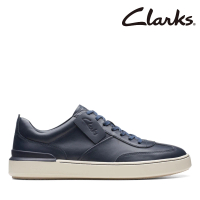 【Clarks】男鞋Court Lite Mode 型格系列 時尚綁帶德訓鞋(CLM73474C)
