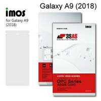 【iMos】3SAS系列保護貼 Samsung Galaxy A9 (2018) 6.3吋 超潑水、防污、抗括