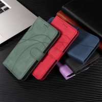Line Flip Case For OPPO Reno8 T Reno10 Pro F23 Find X5 Pro LITE A38 A58 A78 A98 A1 Pro Vintage Business Cover Wallet Phone Case