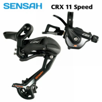 SENSAH Groupset SENSAH CRX 1x11 speed Trigger Shifter Rear derailleurs 11s for MTB bike, Compatible with M7000 M8000, 11-46T