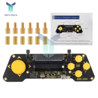 1Pcs Microbit Expansion Board Programmable Remote Control Game Joystick Microbit Handle DIY Electronic Kit for Smart Robot Car