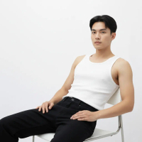 TOP Áo Ba Lỗ Thun Gân POLYS Form Body, Vải Cotton Dày Dặn, Co Giãn. ÁO BA LỖ