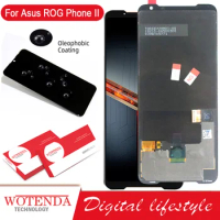Original AMOLED Display For ASUS ROG Phone 2 LCD Touch Screen For Asus ROG Phone II ZS660KL Digitizer Assembly Replacement ‎
