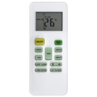 RG52A8/BGEF Universal Remote Control For Midea Split And Portable Air Conditioner