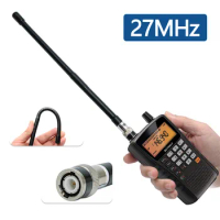 27MHz Antenna CB Radio Antenna Soft Whip Magnetic Base with 4 meters feeder Cable for Midland Uniden Portable Handheld CB Radio