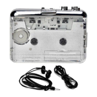 USB Cassette Capture Radio Player Cassette to MP3/CD Type-C Walkman Audio Music Player Cassette Recorder