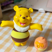 Miniso Disney Winnie The Pooh Friends Party Theme Blind Box Kawayi Mystery Box Figure Ornament Collection Toy Kids Surprise Gift