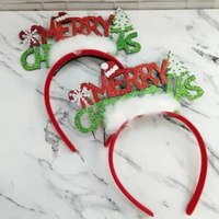 BANDO NATAL/BANDO LAMPU/BANDO LED MERRY CHRISTMAS//KACAMATA MERRY CHRISTMAS//KACAMATA LAMPU LED band