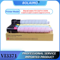 1PCS VI3371 Toner Cartridge For xerox DocuCentre-VI C2271 C3370 C3371 C4471 C5571 C6671 C7771 Compat