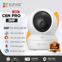 [Freeship] Camera Trong Nhà EZVIZ C6N Pro 2K - Camera WIFI 360°- Đàm Thoại 2 Chiều - Có Màu Ban Đêm 
