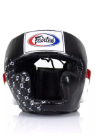 Fairtex Fairtex Headgear Lace Up - HG10 - Black/White