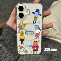 เคสไอโฟน เคสไอโฟน 13 เคสไอโฟน11 สำหรับ iPhone17 16 15Promax 14 13 12 11 ลายทรายมุกคน บิกินีบอทtom ใส