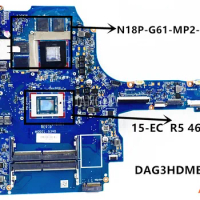 For HP 15-EC1010CA 15-EC Laptop Mainboard DAG3HDMB8D0 L91092-601 L91092-001 MotherBoard DSDSC 4GB R5 4600H WIN 100%
