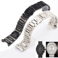 Solid Stainless Steel Strap 22mm Bracelet Watch Strap For TAG HEUER CARRERA Series Watch Accessories Band Steel Silver