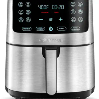 Air Fryer Oven Digital Display 8 Quart Large AirFryer Cooker 12 Touch Cooking Presets, XL Air Fryer Basket 1700w Power M