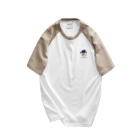 [HẾN STORE MENSWEAR] Áo thun raglan bear 2 Heboz 3M, áo thun nam cổ tròn phối màu - 00002108