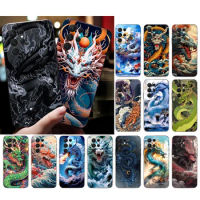 Dragon Phone Case For Samsung A35 A55 A54 A15 A25 A05s A05 A22 A24 A52 A33 A34 M34 M14 M54 M23