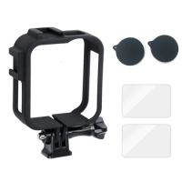 Frame Case for GoPro MAX 360 Screen Protector Tempered Protective Lens Film Housing Cover Mount for 