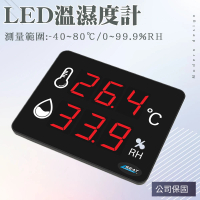【久良儀器】室外溫度計 溫度溼度計 壁掛式溫濕度計 室溫溫度計 LEDC2-F(室內濕度計 溫溼度計 電子溫度計)