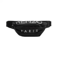 Kenzo Paris Bumbag Waist Bag Original Belt Bag Black