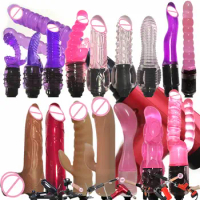2022 Universal Fascia Gun Massage Head Massage Stick Sex Toys Female Vibrator Dildo Masturbator G-spot Adult Sex Toys