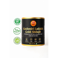 Kashmiri Ladakh Gold Grade Shilajit 6/1 Herbal Blend 20gram Authentic Pure Organic Himalaya Extract 