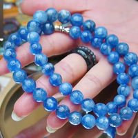 Vòng tay kyanite 9 ly trơn tự nhiên