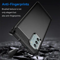 For Nokia G42 NokiaG42 5G Case Shockproof Silicone Bumper Carbon Fiber TPU Back Cover Matte Phone Ca