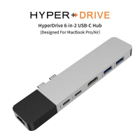 強強滾-HyperDrive 6-in-2 USB-C Hub- 2色
