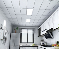 烤漆集成吊頂鋁扣板300x600鋁天花板廚房衛生間陽臺客廳全套自裝
