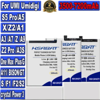 Battery for UMI Umidigi S5 Pro A5 X Z2 A1 A3 A7 Z A9 Z2 Pro A3S One Pro Max Plus G A11 BISON GT S F1 F2 crystal Power 3 S2
