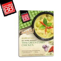【kitchen88】泰式綠咖哩雞即食包 Thai Green Curry with Chicken 200g(任選)