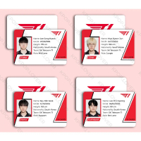 ID CARD đội tuyển esport SKT T1 ( card giấy) - Faker, Oner, Gumayusi, Doran, Keria